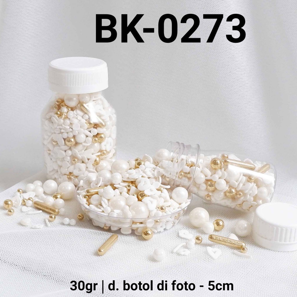 

Promo Setia Sprinkles sprinkle springkel 3gr putih emas mutiara hatigrosir murah sprinkles cake dekorasi mutiara trimit decoration story sprinklestory sprinklesstory sprinkle story A75