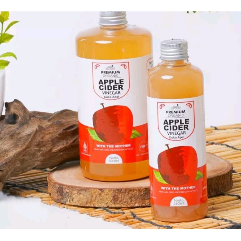 

Cuka Apel / Apple Cider Vinegar with the mother 500 ml