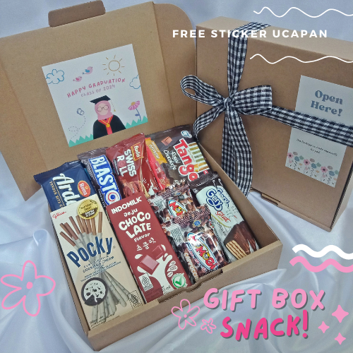 

Snack Box Kado Hari Guru Hampers Hadiah Ulang Tahun Ultah Ulang Tahun Wisuda Anniversary Gift Box Snack Jajan Kado Cewek Cowok Termurah Warna Serba Pink Coklat Biru