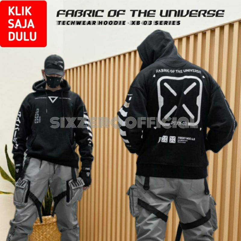 XB-03B Japanese Techwear | Jacket Hoodie Tactical