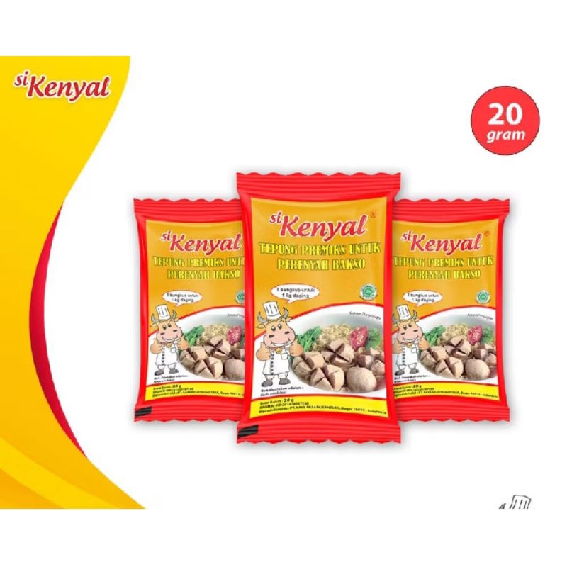 

SIKENYAL | 10 Bungkus Tepung Premiks Perenyah Bakso