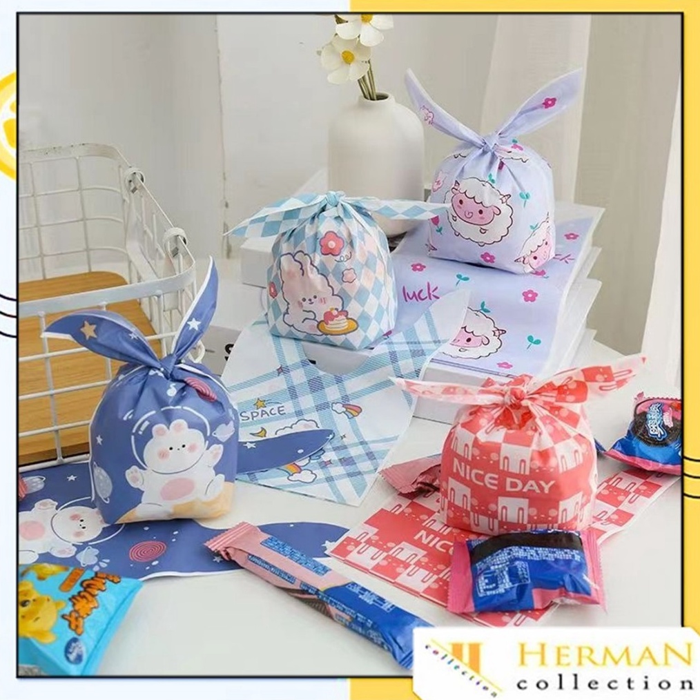 

HC Goodie Bag Plastik Permen Karakter Isi 5pcs Kantong Bingkisan Souvenir Tas Hampers Snack Ulang Tahun Anak Bungkusan PLastik Cookies Lucu Pesta Perayaan