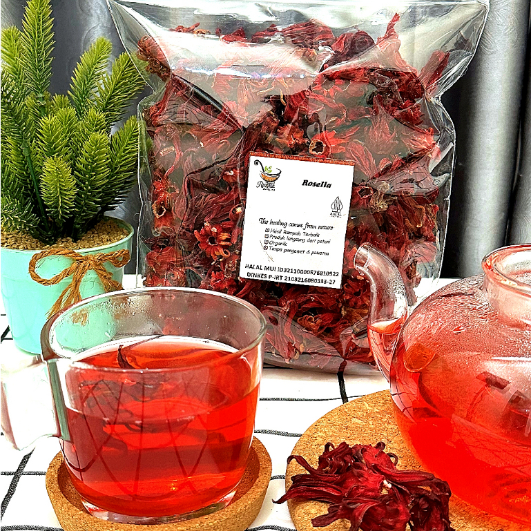 

Rosella Merah Kering 500 Gram Rempah Bu Risma