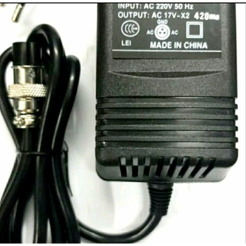 adaptor mixer yamaha MG series 17v x2. 420ma jek 3 pin ac