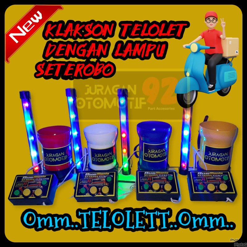 KLAKSON TELOLET SEPEDA / BASURI SEPEDA / KLAKSON TELOLET