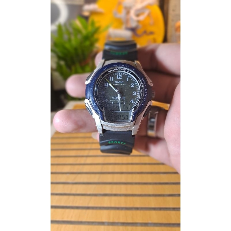 jam ori bekas Casio ws300