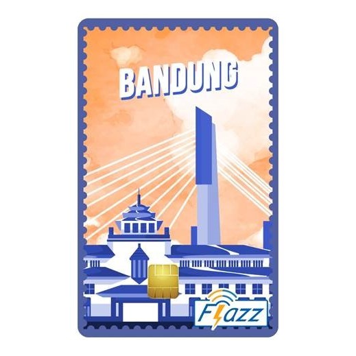 FLAZZ BCA GEN 2 ASLI BUKAN CUSTOM EDISI KOTA BANDUNG