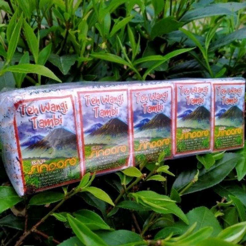 

Teh Wangi Sindoro 1pack (5 × 40gr) / Teh Wangi Tambi cap Sindoro / Teh tubruk / Teh Wonosobo/ Teh Wangi Melati/ Jasmine Tea / Teh Tambi