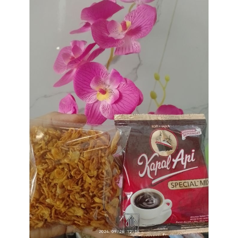 

bawang goreng kemasan ekonomis 25 gram