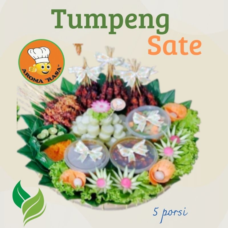 

Tumpeng Sate/Tumpeng /Sate Tampah/Sate ayam 5 Porsi