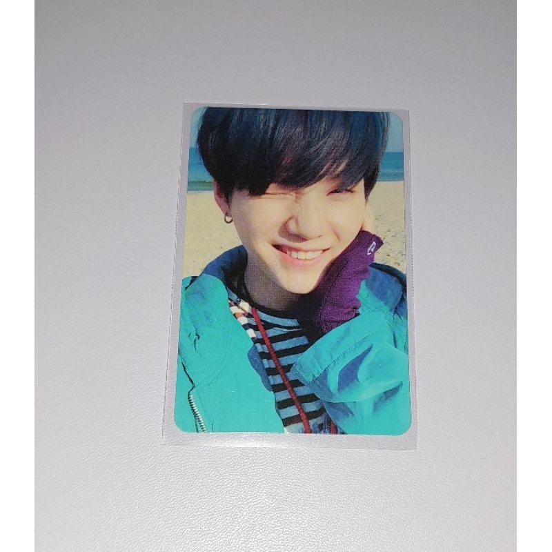 Photocard Official BTS Suga YNWA