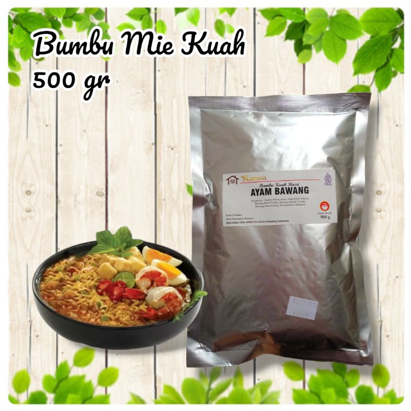 

BUMBU MIE KUAH INSTAN mirip INDOMIE ( 500 gr ). HALAL. Original, Seblak, Kari, Soto, Asin Gurih, Cuankie. Untuk 100 porsi masakan