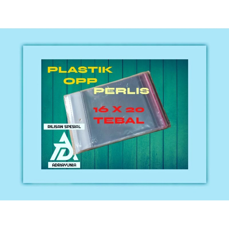 Plastik Opp 16x20 Aksesoris - Plastik Opp 16 x 20 Souvenir