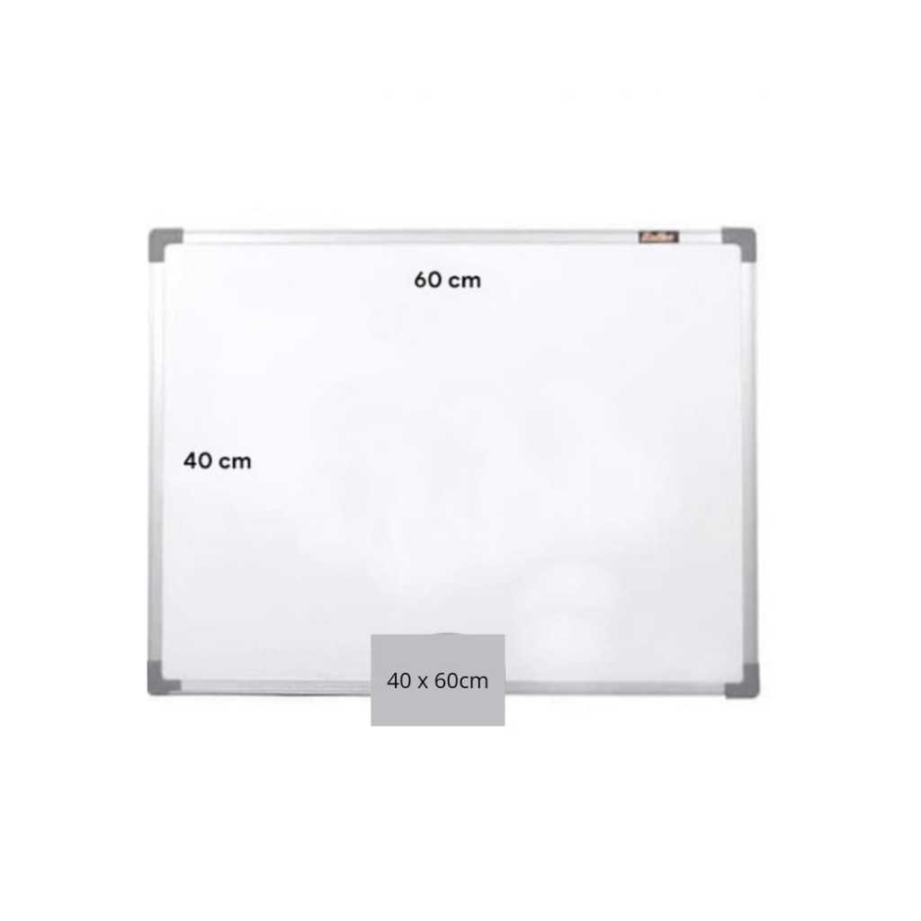 

Papan Tulis/White Board Gantung ukuran 40 x 60cm Murah