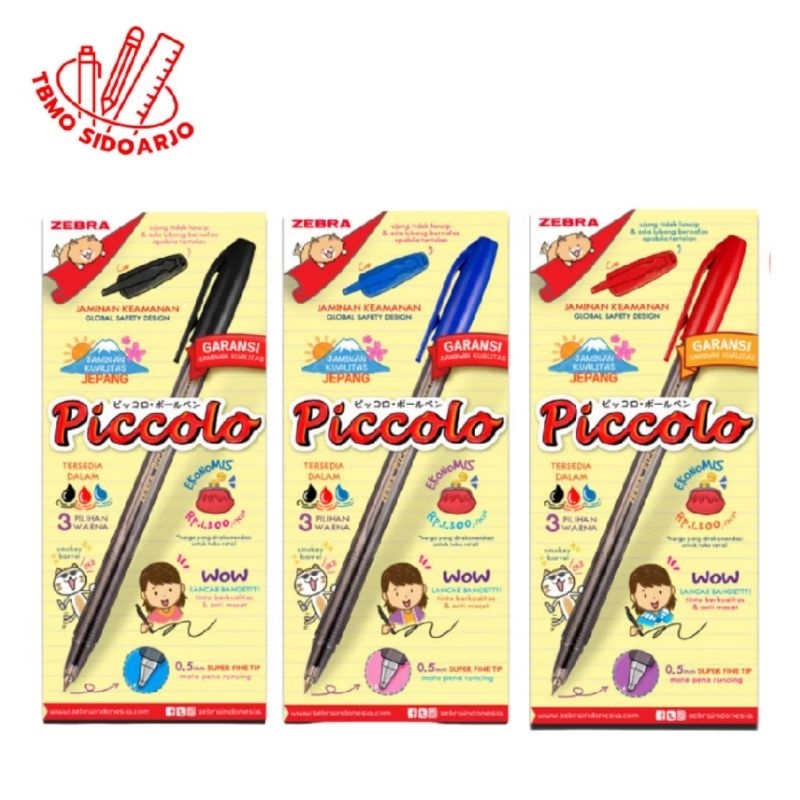 

Pulpen Picolo Zebra 0.7mm