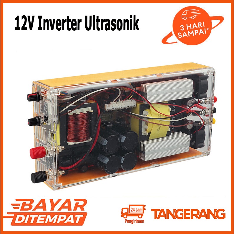 samus 1600m 12V 8000W inverter ultrasonik kedalaman 20m Dibuat di Taiwan