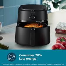 Air Fryer Philips NA120|00 - Menggoreng dan Memanggang dengan 90% Lebih Sedikit Lemak