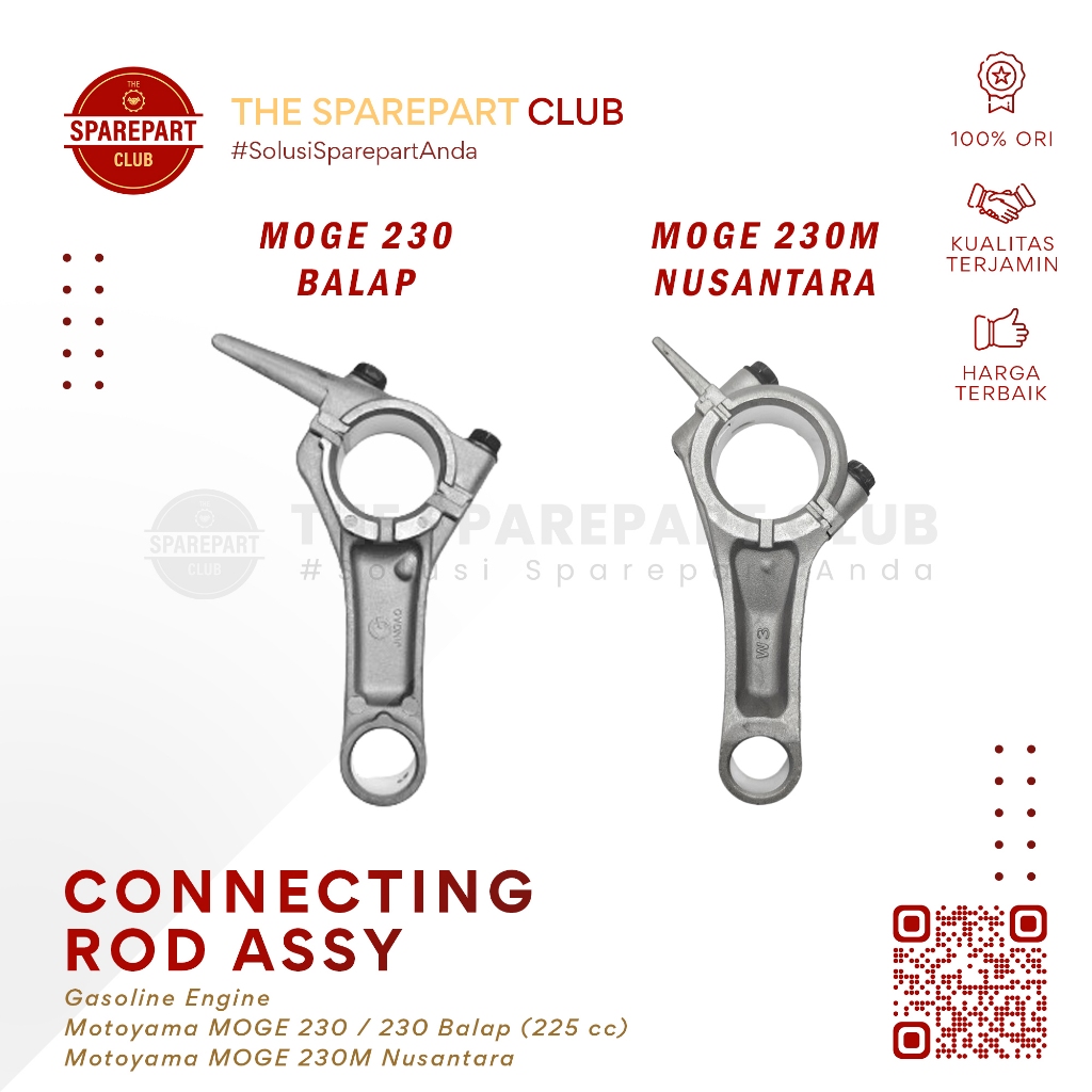 Stang Stand Seher Engine Motoyama Motoyama MOGE MOGE 230 Balap MOGE 230M 230 M Nusantara - Connectin