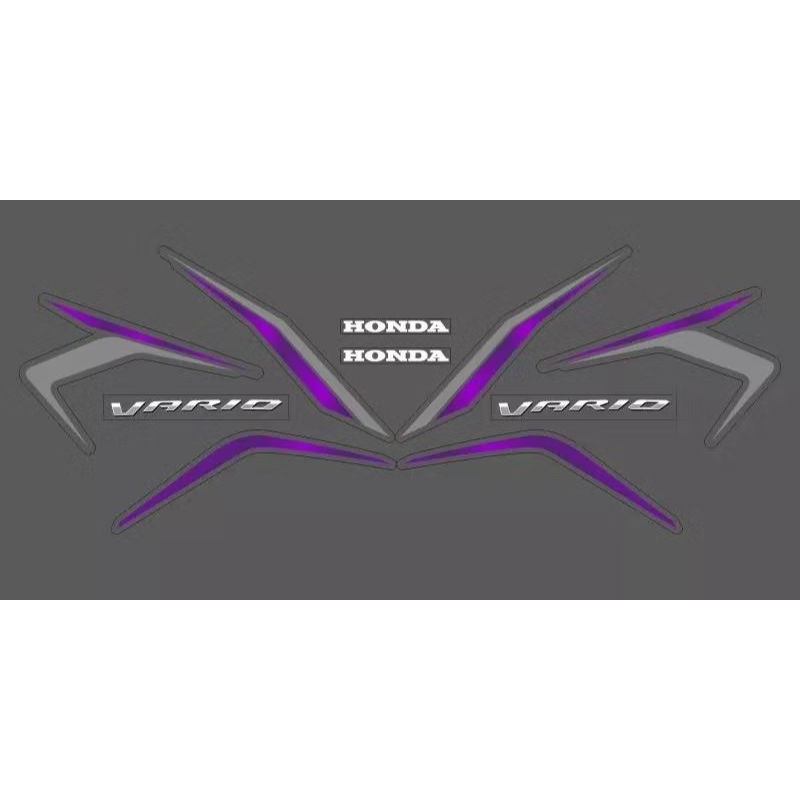 STRIPING VARIO NEW 125 GEN 2 MOTIF ORIGINAL TRANSPARAN