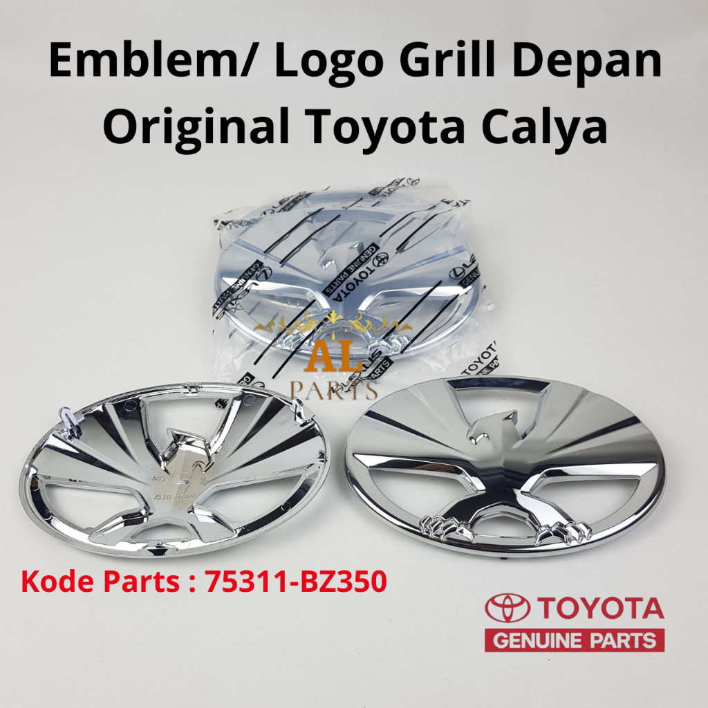 Toyota Logo Depan Burung Original Toyota Calya Dan Agya 2023 - 2024/ Logo Gril Depan original Agya