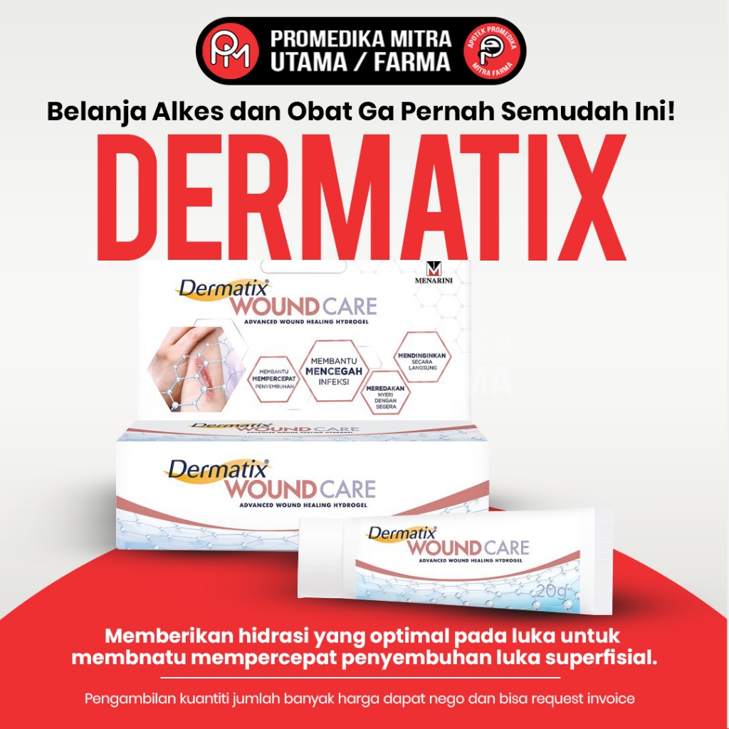 Dermatix Wound Care / Tube / Dermatix Untuk Luka
