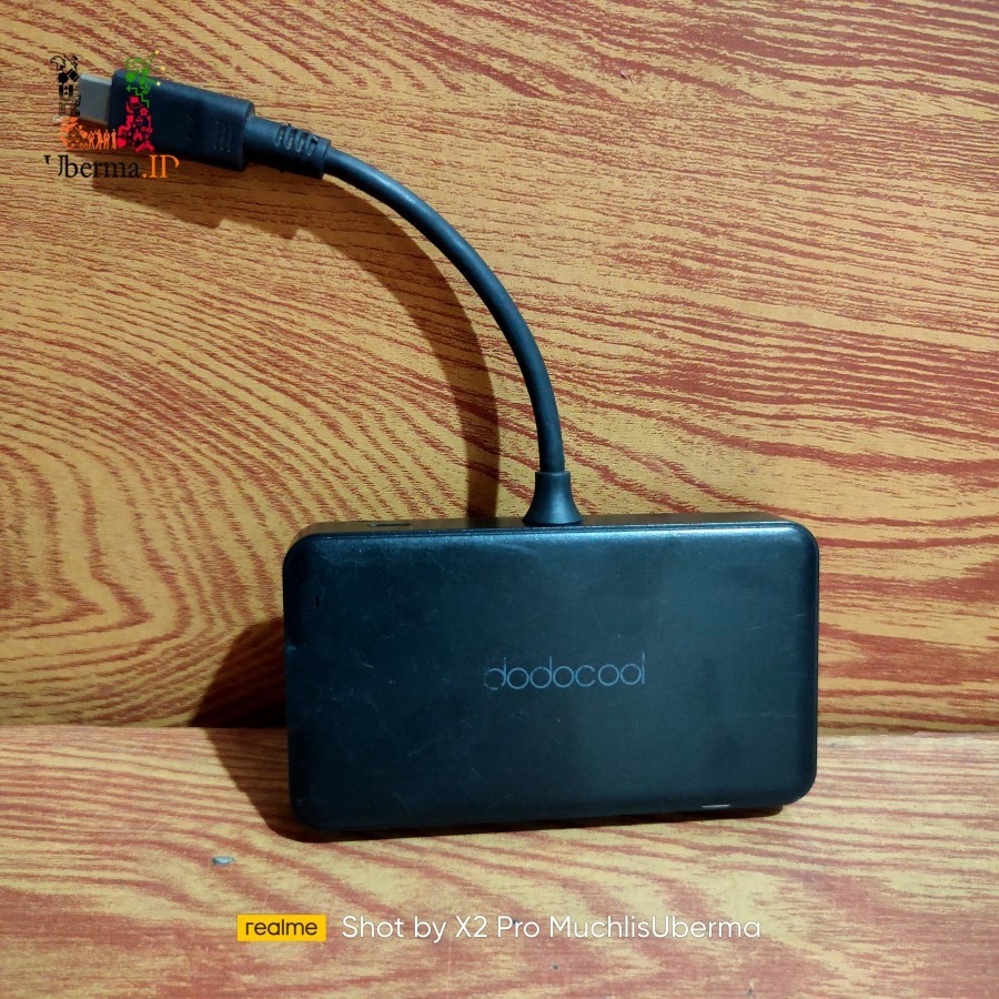 Dodocool Multifunction Usb C Hub 7In1 Dc35 Vga Hdmi Rj45 For Macbook