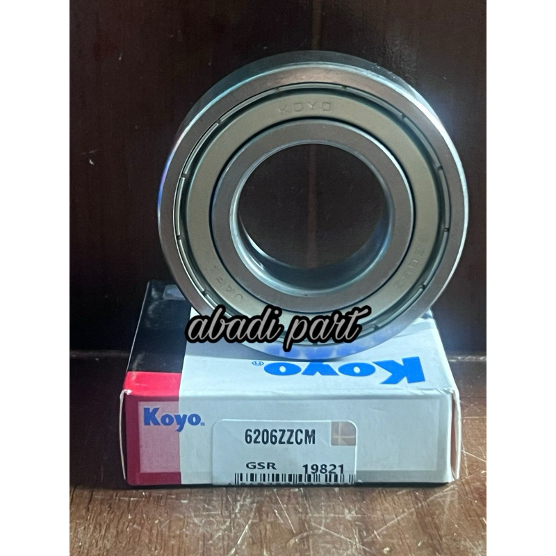 BEARING 6206ZZ KOYO LAHER 6206 ZZ KOYO