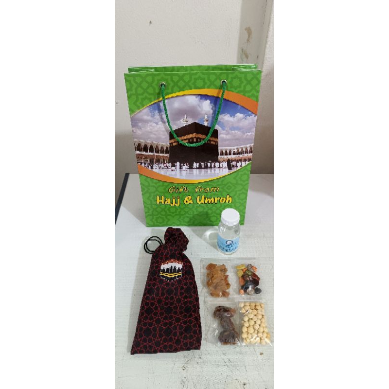 Paket Lengkap Tas Besar Spesial Premium Sajadah Oleh2 Haji Umroh
