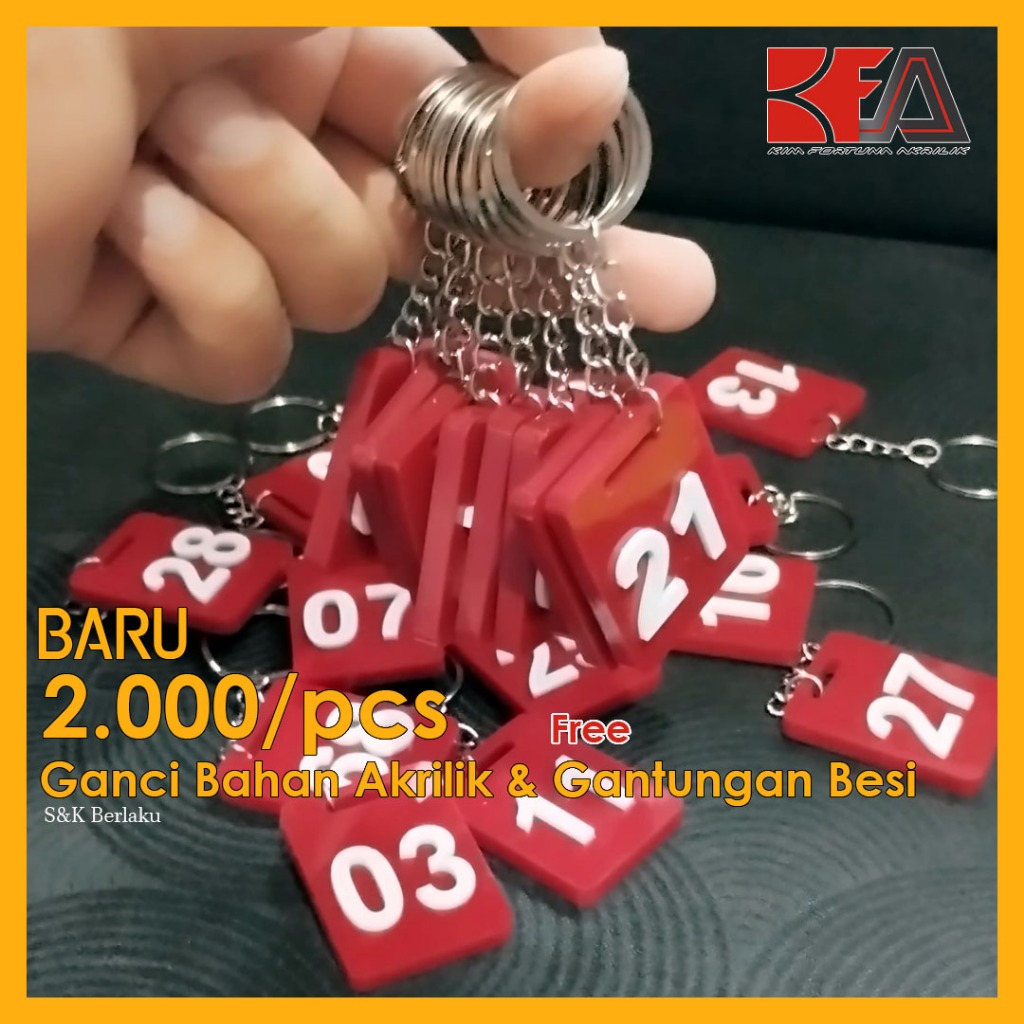 Gantungan Kunci Akrilik | Gantungan kunci akrilik custom | Gantungan Akrilik Custom | Akrilik Gantun