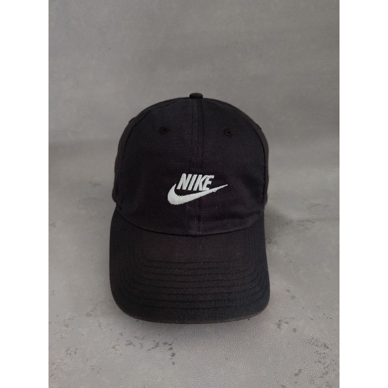 nike club caps black original topi nike hitam