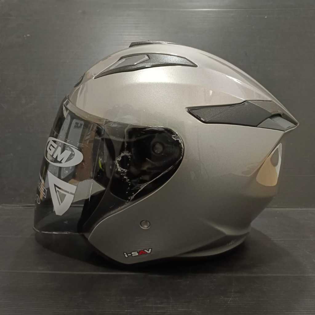 HELM GM KING FIGHTER SOLID DARK GREY