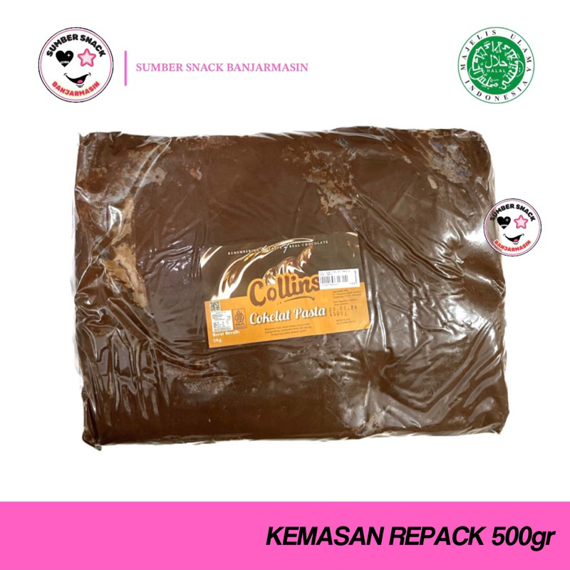 

Collins Cokelat Pasta Filling (Repack 500g)
