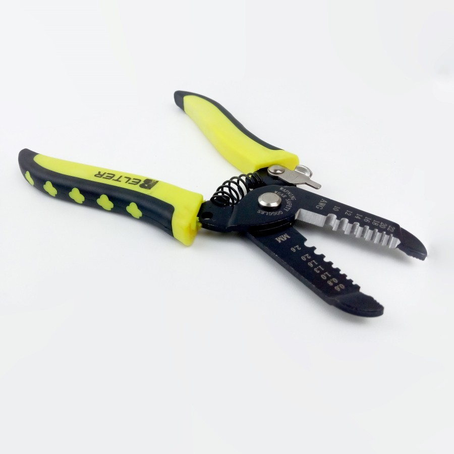 Tang Kupas Kabel Gunting Kupas Kabel Listrik Serbaguna Gunting Kupas Kabel Listrik - BELTER