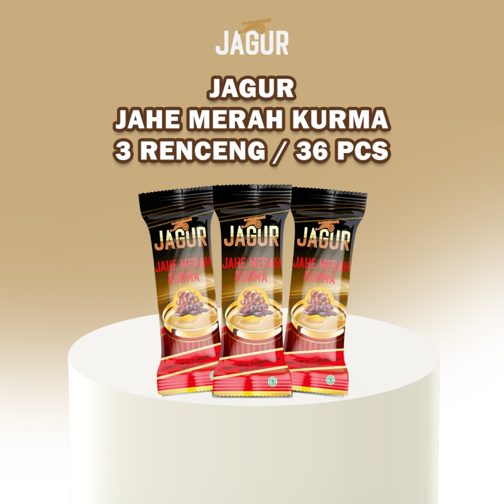 

Jagur Jahe Merah Kurma 36 Sachets