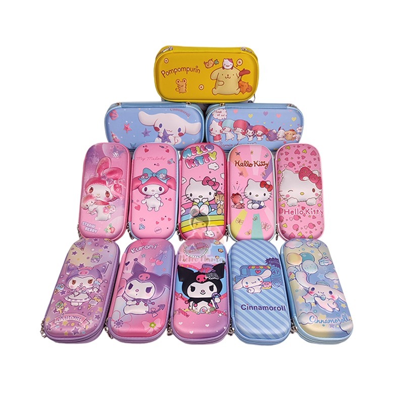 

Kotak Tempat Pensil Sekolah Timbul 3D EVA Kuat dan Murah