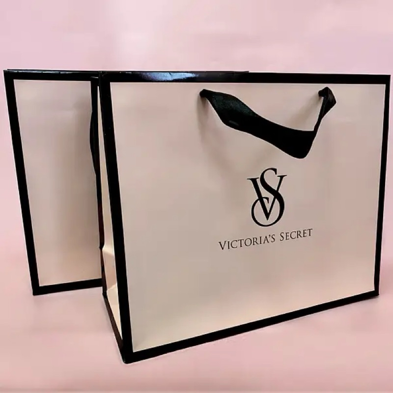 

PAPER BAG VICTORIA'S SECRET GIFT BOX ORIGINAL 100% LARGE