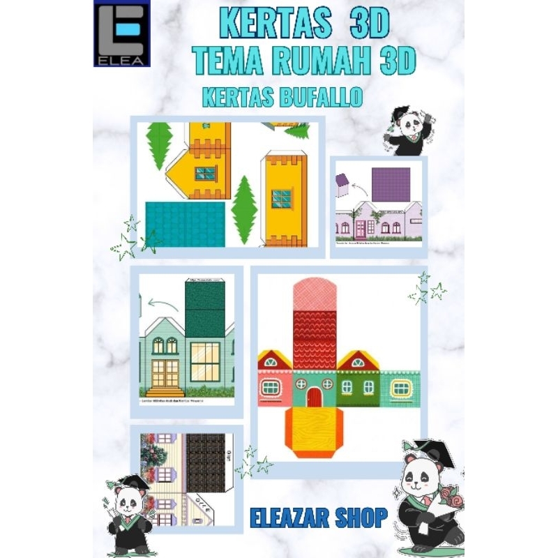 

Kertas Lipat Rumah 3D