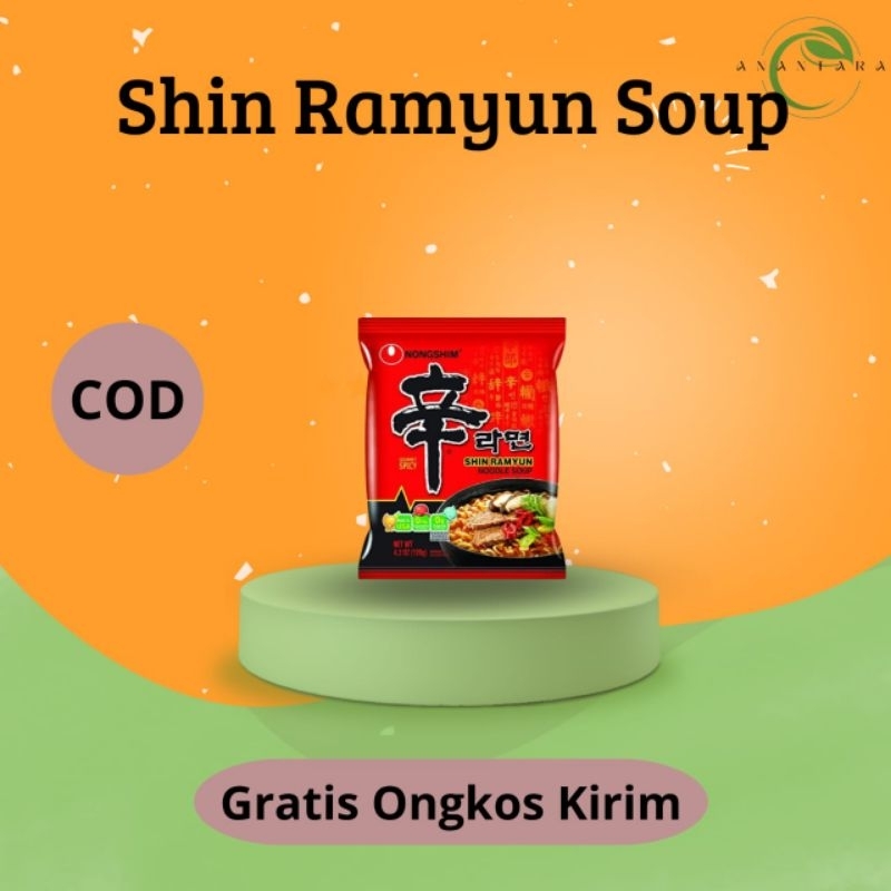 

Shin Ramyun Soup/Mie Instan Kuah Korea/Halal Ramyun