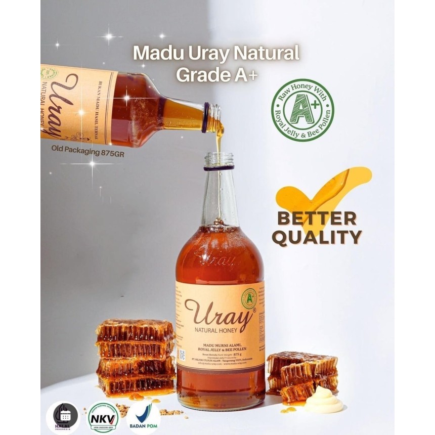 

Madu Uray Alami (Madu hutan)-Bukan Madu Hasil Ternak