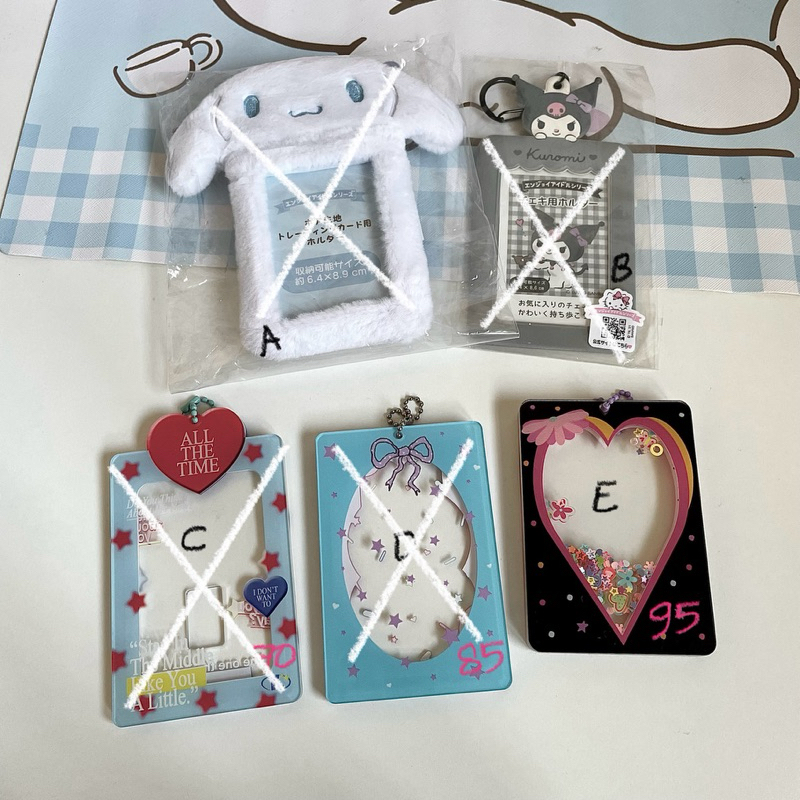 PC HOLDER PHOTOCARD HOLDER CAHOL SHAKER CAHOL 2 SIDE PRELOVED