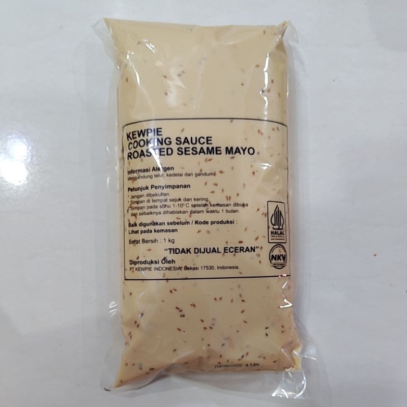 

kewpie cooking sauce roasted sesame mayo / wijen sangrai 1kg