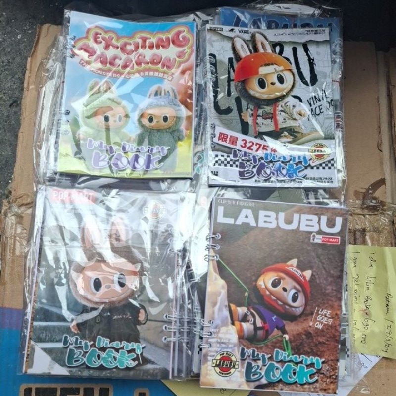 

5Pc Memo Spiral Labubu Bsr
