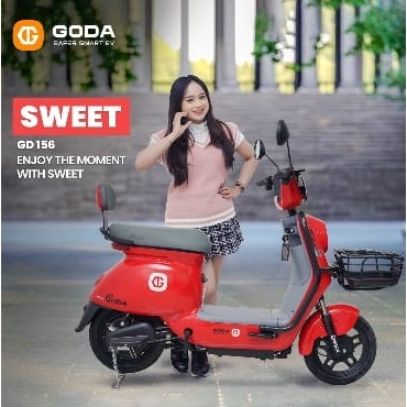 Sepeda Listrik GODA GD156 Garansi Resmi - GD 156 Sweet - ANEKA BIKE GODA OFFICIAL