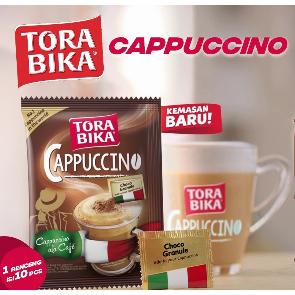 

Torabika Cappuccino 1 Renceng isi 10pcs torabika cappucino 10x25gr