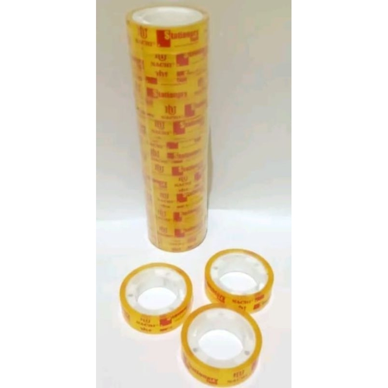 

(1 pcs) Tape / isolasi kecil merk Nachi 1/2" x 10 yard