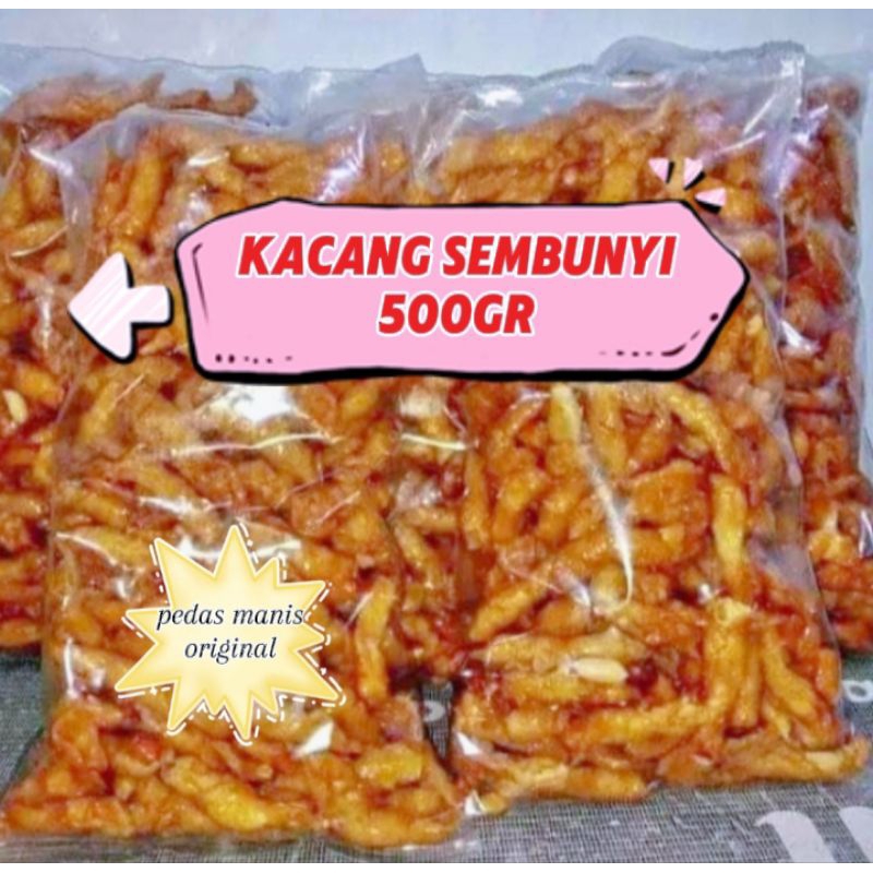 

kacang umpet / kacang sembunyi kemasan 500gr