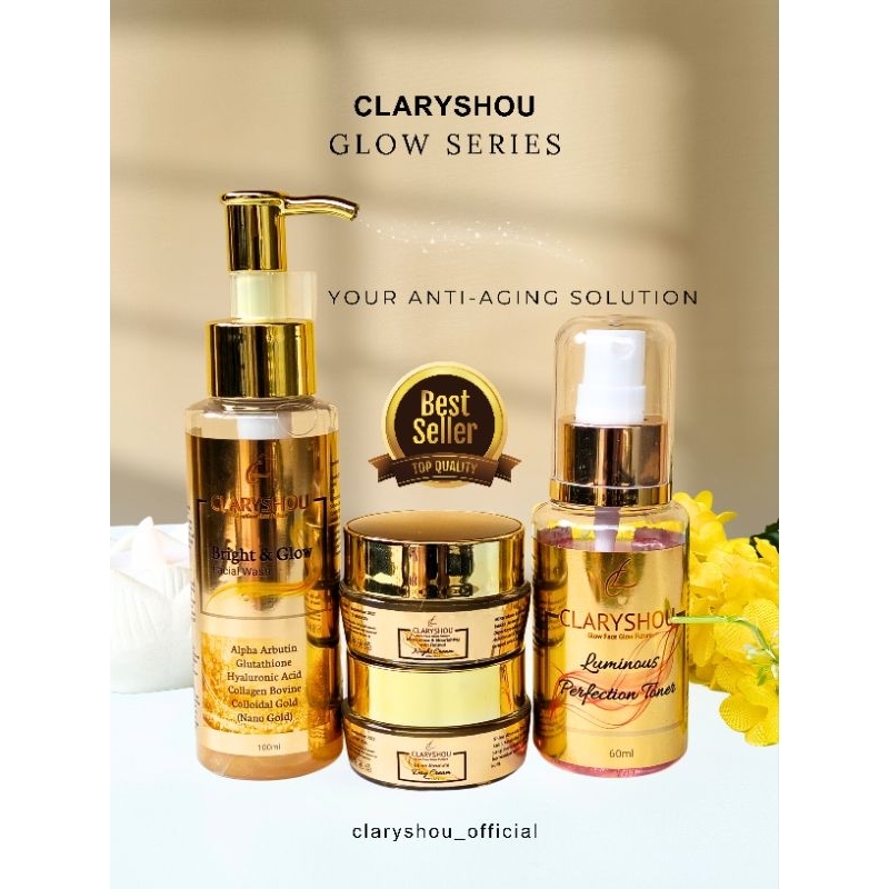 (FREE GIFT) BPOM Claryshou Glow Series Premium Bumil Busui Cerah Glowing Sehat Flek hitam