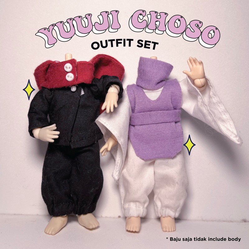 ITADORI YUUJI & CHOSO KAMO NENDOROID CLOTHES