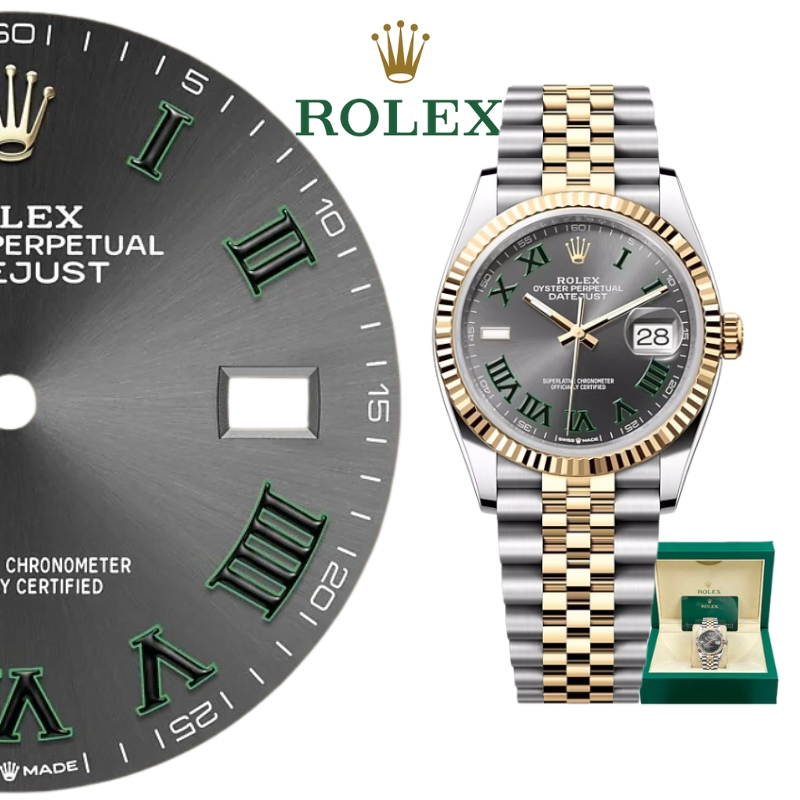 【100% ASLI】Jam Tangan Rolex pria Rolex Datejust Series m126233-0035 dial 41mm Emas 18 karat Gold uan