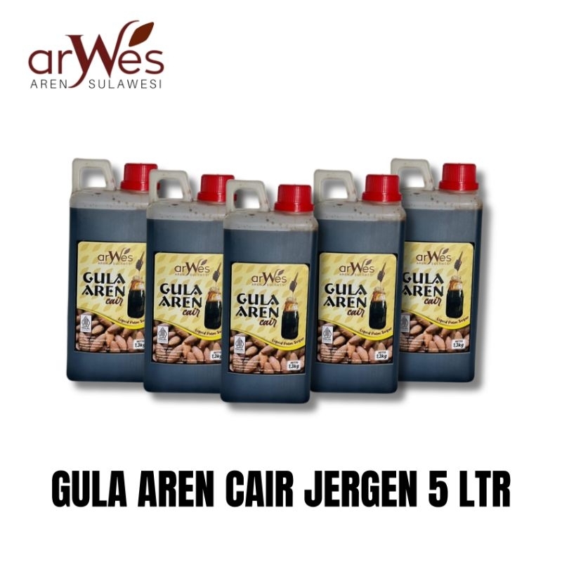 

Paket Gula Aren Cair 5 Liter / Gula aren asli / liquid palm sugar/ aren murni 100%